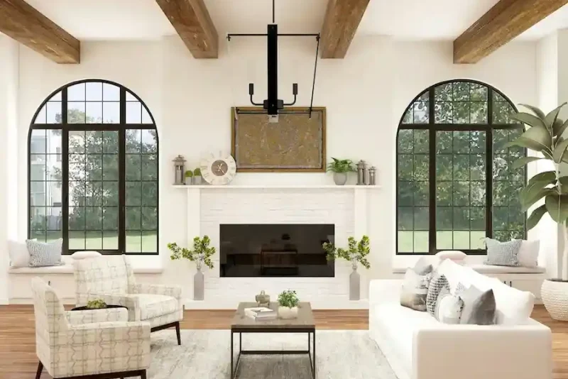 Full home remodel in Sunnyvale California showing updated open concept interior with new flooring, fresh paint, and modern fixtures throughout
